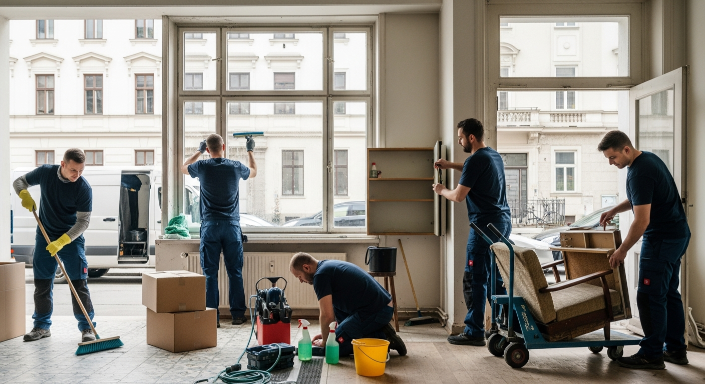 Besenreine Objektübergabe in Wien | Top-Qualität von Entrümpelung Steiermark