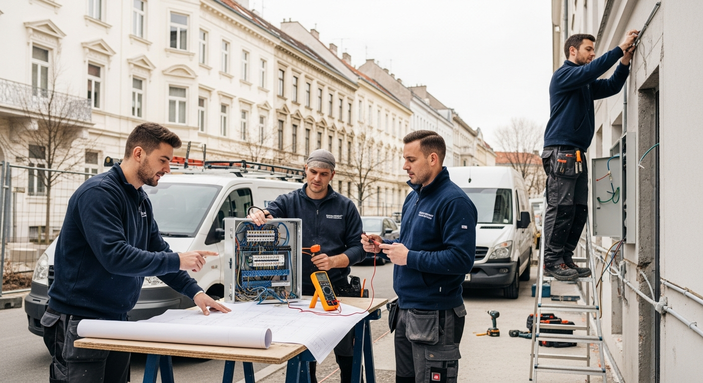 Elektroinstallation & Gebäudetechnik Wien – Jetzt anfragen Elektroinstallation & Gebäudetechnik in Wien | Top-Qualität von Entrümpelung Steiermark