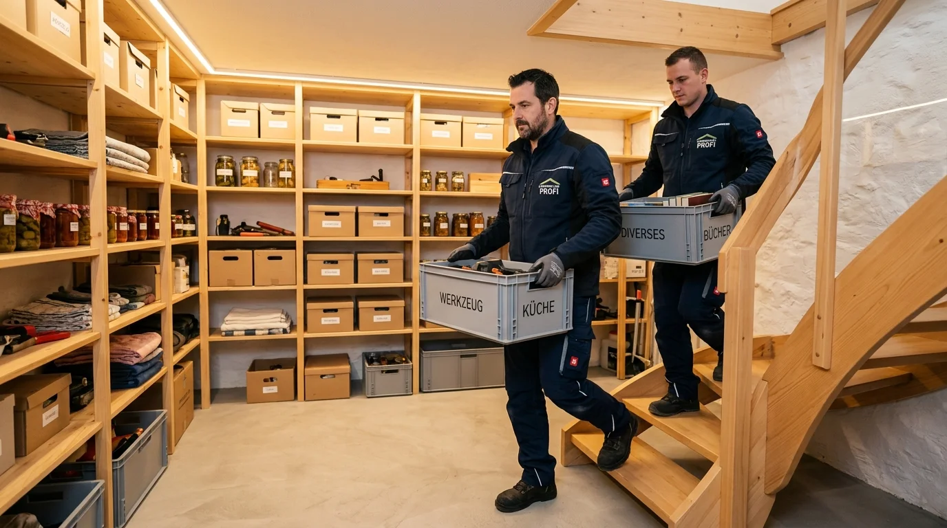 Kellerräumung in der Steiermark