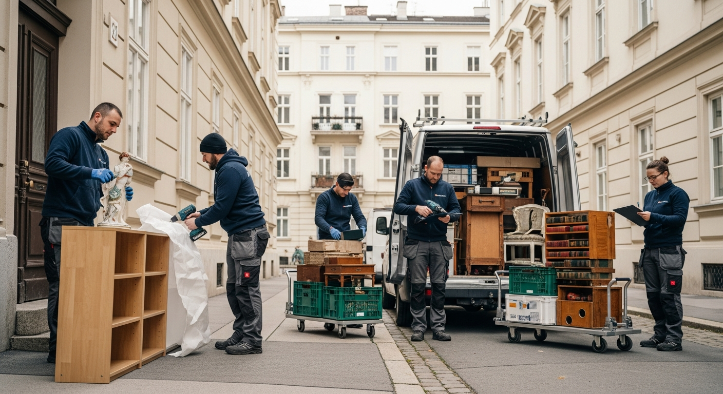 Fachgerechte Räumung & Wertanrechnung in Wien | Top-Qualität von Entrümpelung Steiermark